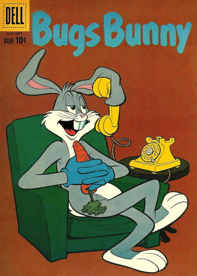 Bugs Bunny (Dell, 1952 series) #74 August-September 1960