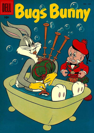 Bugs Bunny (Dell, 1952 series) #52 December 1956-January 1957