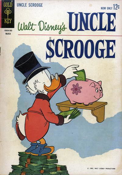 Walt Disney Uncle Scrooge (Western, 1963 series) #41 March 1963