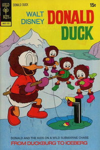 Donald Duck (Western, 1962 series)  #148 (March 1973) — From Duckburg to Iceberg