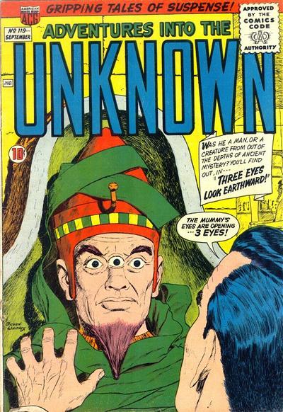 Adventures into the Unknown (ACG, 1948 series) #119 (September 1960)