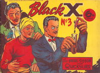 Black X (Pyramid, 1952? series) #3 [May 1950?]