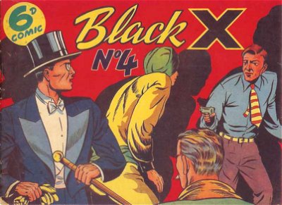 Black X (Pyramid, 1952? series) #4 ([June 1950?])