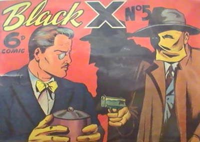 Black X (Pyramid, 1952? series) #5 ([1950?])
