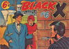 Black X (Pyramid, 1952? series) #6 August 1950