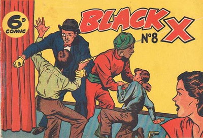 Black X  #8 ([1950?])