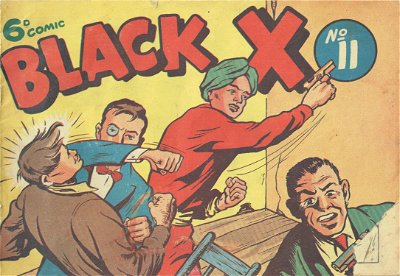 Black X (Pyramid, 1952? series) #11 ([1951?])