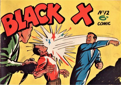 Black X (Pyramid, 1952? series) #12 (February 1951)