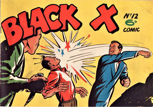 Black X (Pyramid, 1952? series) #12 ([February 1951?])