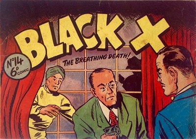 Black X (Pyramid, 1952? series) #14 ([1951?])