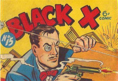 Black X (Pyramid, 1952? series) #15 ([1951?])
