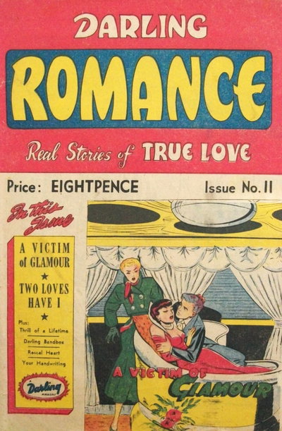 Darling Romance Real Stories of True Love  #11 (January 1952)