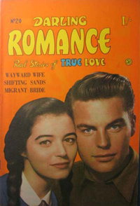 Darling Romance Real Stories of True Love (Action Comics, 1954 series)  #20 ([June 1954?])