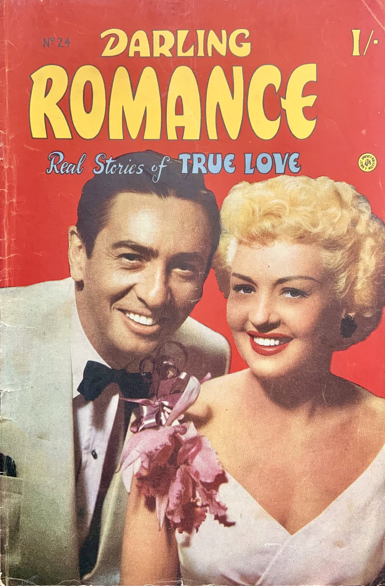 Darling Romance Real Stories of True Love  #24 ([October 1954?])