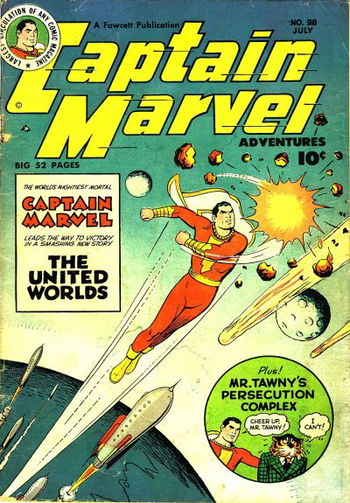 Captain Marvel Adventures (Fawcett, 1941 series) #98 July 1949