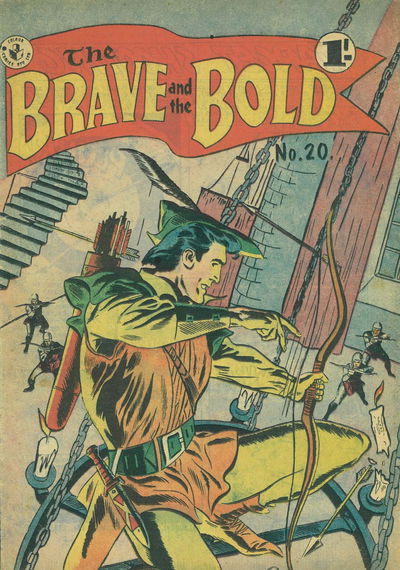 The Brave and the Bold (Colour Comics, 1956 series) #20 [October 1957?]