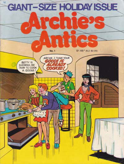 Archie's Antics Giant-Size Holiday Issue (Yaffa/Page, 1978? series) #1 (January 1979) —Giant-Size Holiday Issue