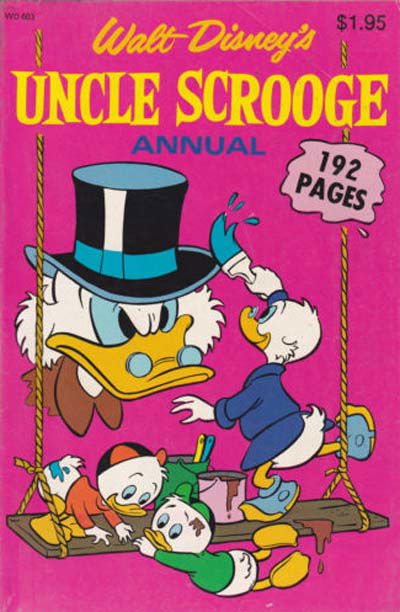 Walt Disney [Rebound] (Magman, 1979 series) #WD 603 — Walt Disney's Uncle Scrooge [1979?]