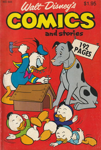Walt Disney [Rebound] (Magman, 1979 series) #WD 605 — Walt Disney's Comics and Stories ([July 1979?])