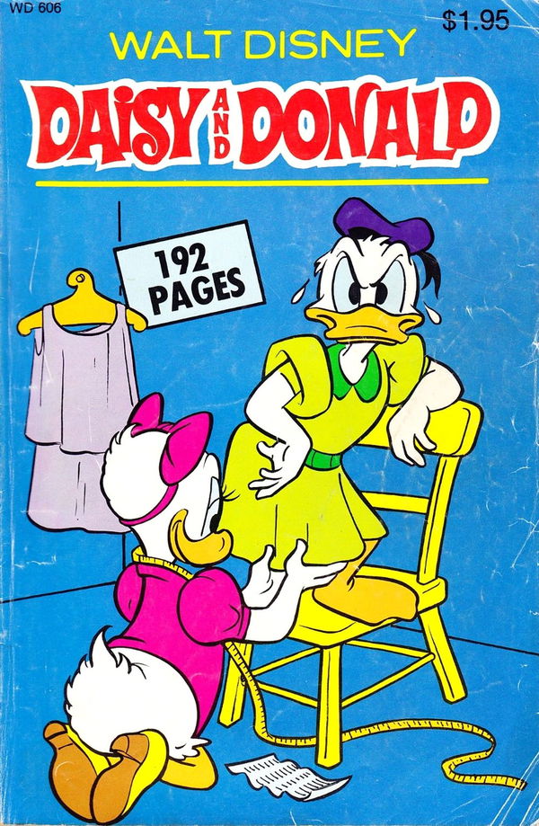 Walt Disney [Rebound] (Magman, 1979 series) #WD 606 ([1979?]) —Walt Disney Daisy and Donald