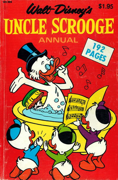 Walt Disney [Rebound] (Magman, 1979 series) #WD 608 — Walt Disney's Uncle Scrooge Annual [1980?]