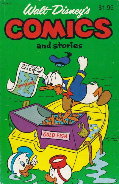 Walt Disney [Rebound] (Magman, 1979 series) #611 — Walt Disney's Comics and Stories [1980]