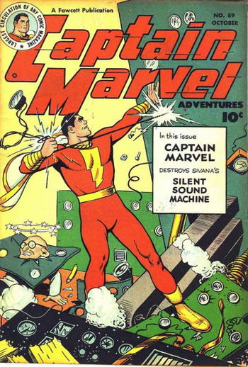 Captain Marvel Adventures (Fawcett, 1941 series) #89 October 1948