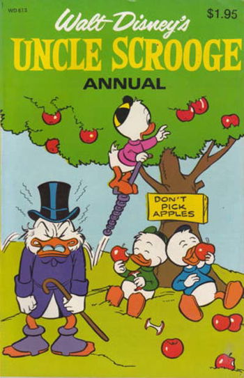 Walt Disney [Rebound] (Magman, 1979 series) #WD613 ([March 1980?]) — Walt Disney's Uncle Scrooge Annual