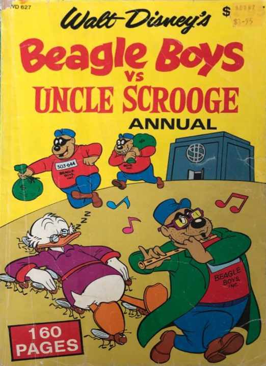 Walt Disney [Rebound] (Magman, 1979 series) #WD 627 ([May 1981?]) —Beagle Boys vs Uncle Scrooge Annual