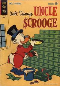 Walt Disney Uncle Scrooge (Western, 1963 series)  #42 (May 1963) — Untitled [Banknote wall paper]