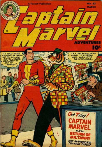 Captain Marvel Adventures (Fawcett, 1941 series) #82