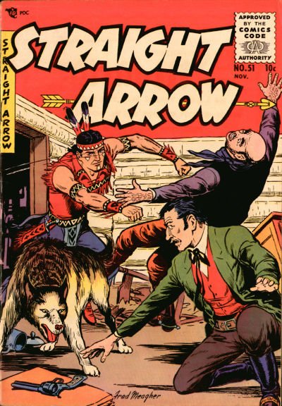 Straight Arrow (Magazine Enterprises, 1950 series) #51 (November 1955)