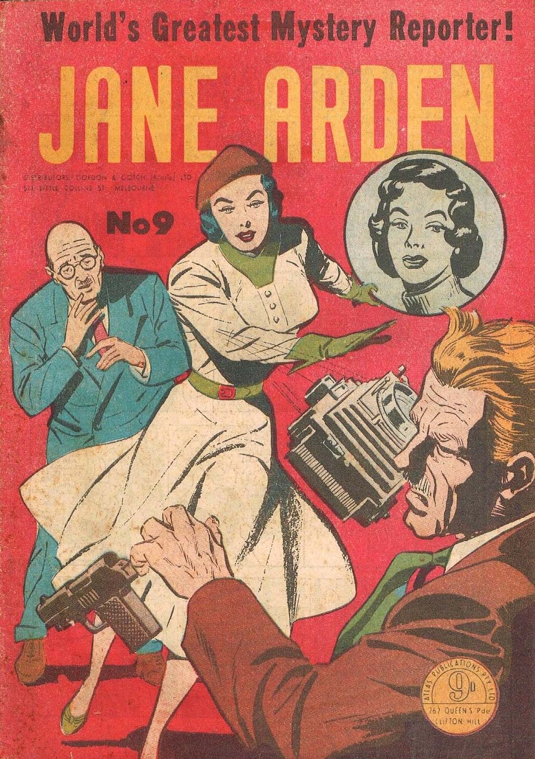 Jane Arden (Atlas, 1954 series) #9 ([June 1955?])