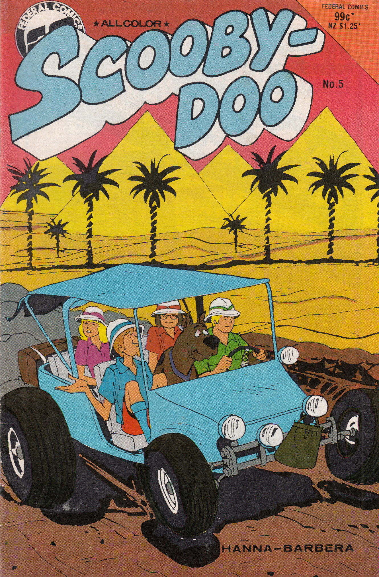 Hanna-Barbera's Scooby-Doo (Federal, 1983 series) #5 ([July 1985])