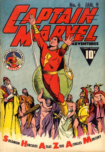 Captain Marvel Adventures  #6 (9 January 1942)
