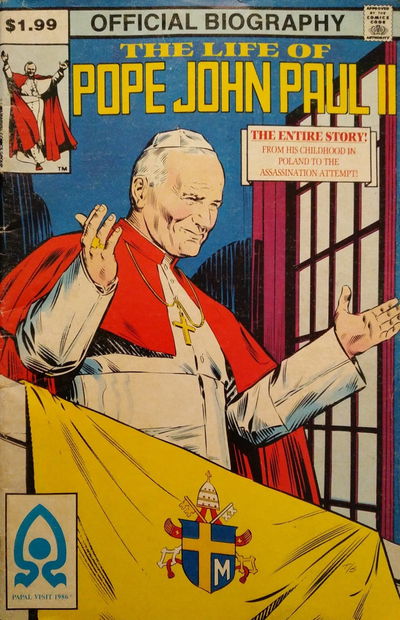 The Life of Pope John Paul II (Marvel, 1986?)  ([1986?])