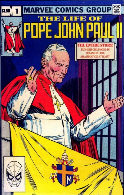 The Life of Pope John Paul II (Marvel, 1983? series) #1 (January 1983)