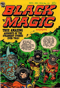 Black Magic (Prize, 1950 series)  v5#3 (November-December 1954)