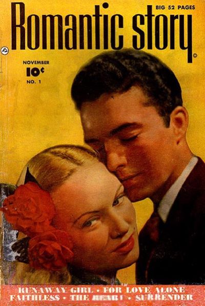 Romantic Story (Fawcett, 1949 series) #1 (November 1949)