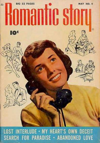 Romantic Story (Fawcett, 1949 series) #4 (May 1950)