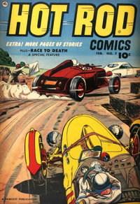 Hot Rod Comics (Fawcett, 1951 series)  #7 (February 1953)