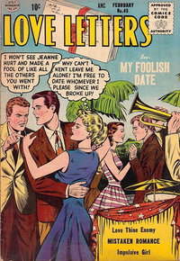 Love Letters (Quality, 1954 series)  #45 (February 1956)