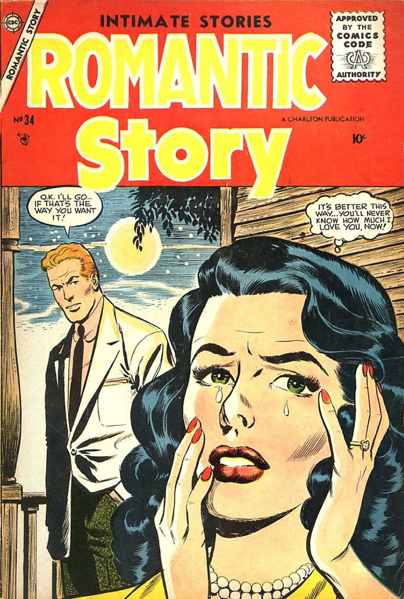 Romantic Story (Charlton, 1954 series) #34 (January 1957)
