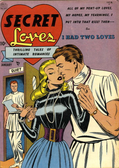 Secret Loves (Quality, 1949 series) #2 (January 1950)