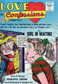 Love Confessions (Quality, 1949 series)  #47 (January 1956)