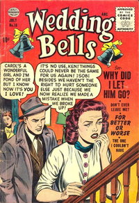 Wedding Bells (Quality, 1954 series)  #18 (July 1956)