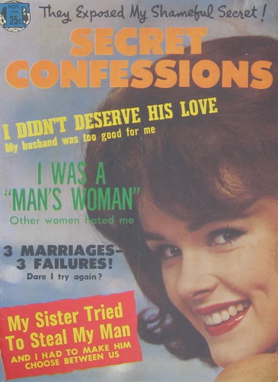 Secret Confessions (Transpacific Publications, 1950? series) #133 ([November 1966?])