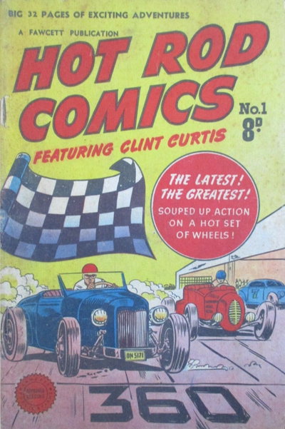 Hot Rod Comics Featuring Clint Curtis  #1 ([May 1952?])