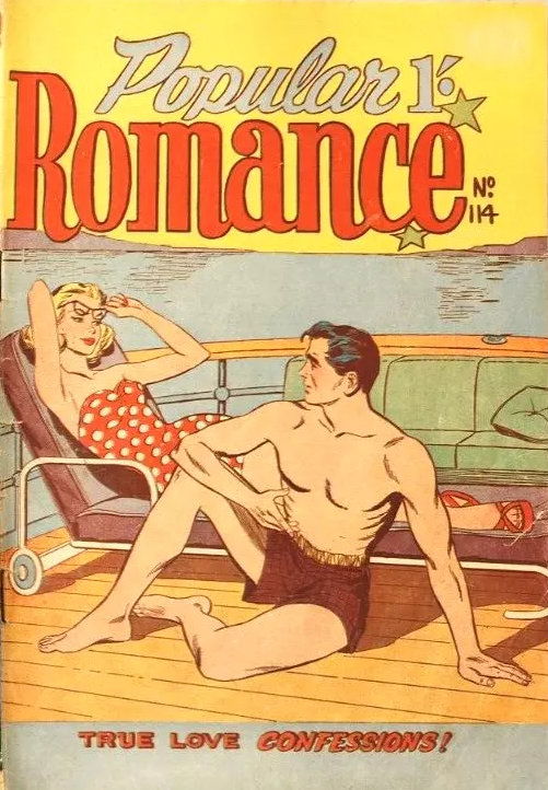 Popular Romance (Popular, 1952? series) #114 ([January 1957?])