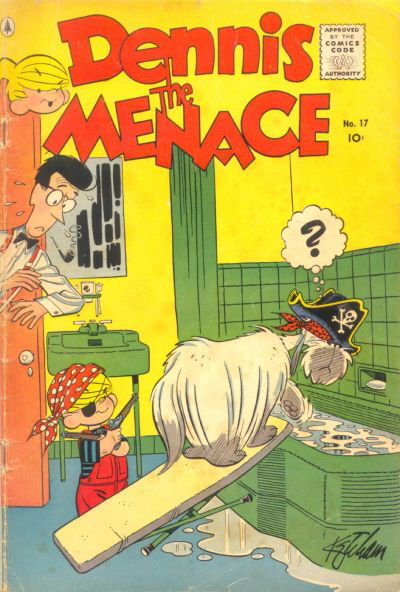 Dennis the Menace (Pines, 1953 series) #17 (July 1956)